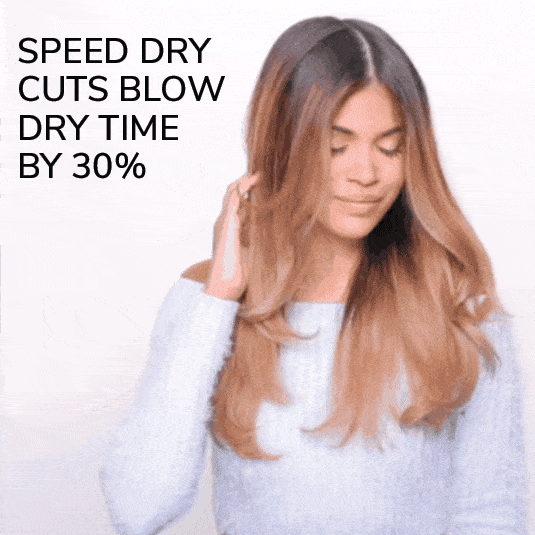 colorwow cut blow dry time blow dry spray